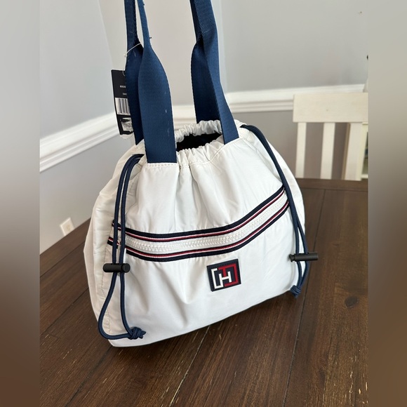 NWT Tommy Hilfiger drawstring tote bag - Picture 6 of 14